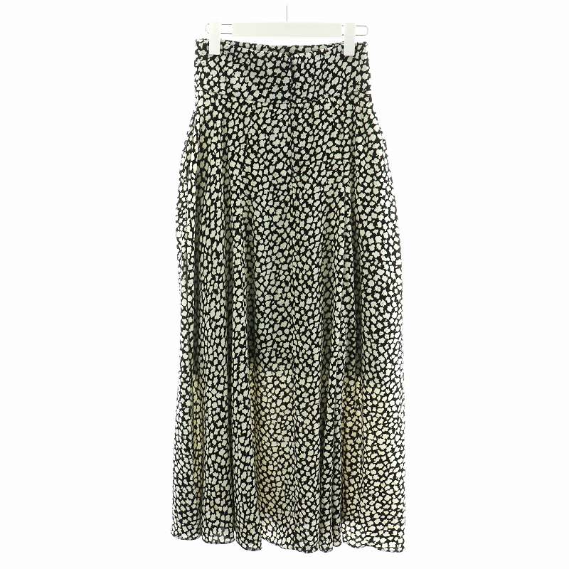 ロンハーマン Ron Herman 21AW フレアスカート ミモレ ロング 総柄 XS  