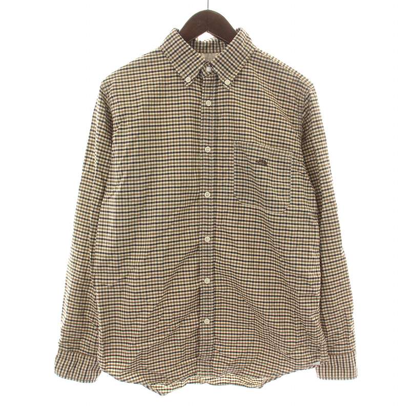 ノースフェイスパープルレーベル ギンガムチェックシャツ ノース