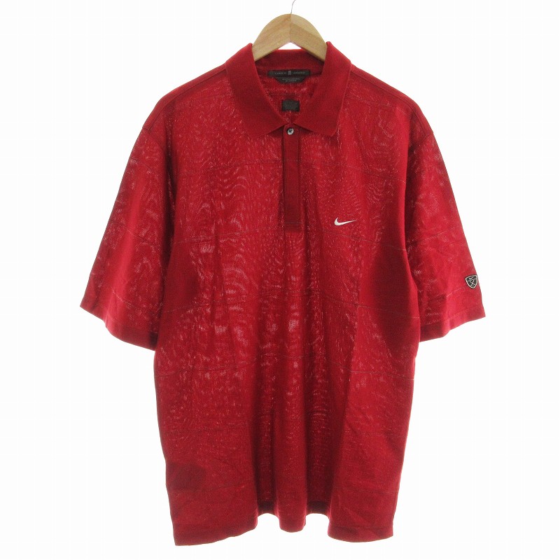 希少　Nike タイガー・ウッズコレクション　ブラック 長袖ポロシャツ 希少 Nike タイガー・ウッズコレクション ブラック 長袖ポロシャツ