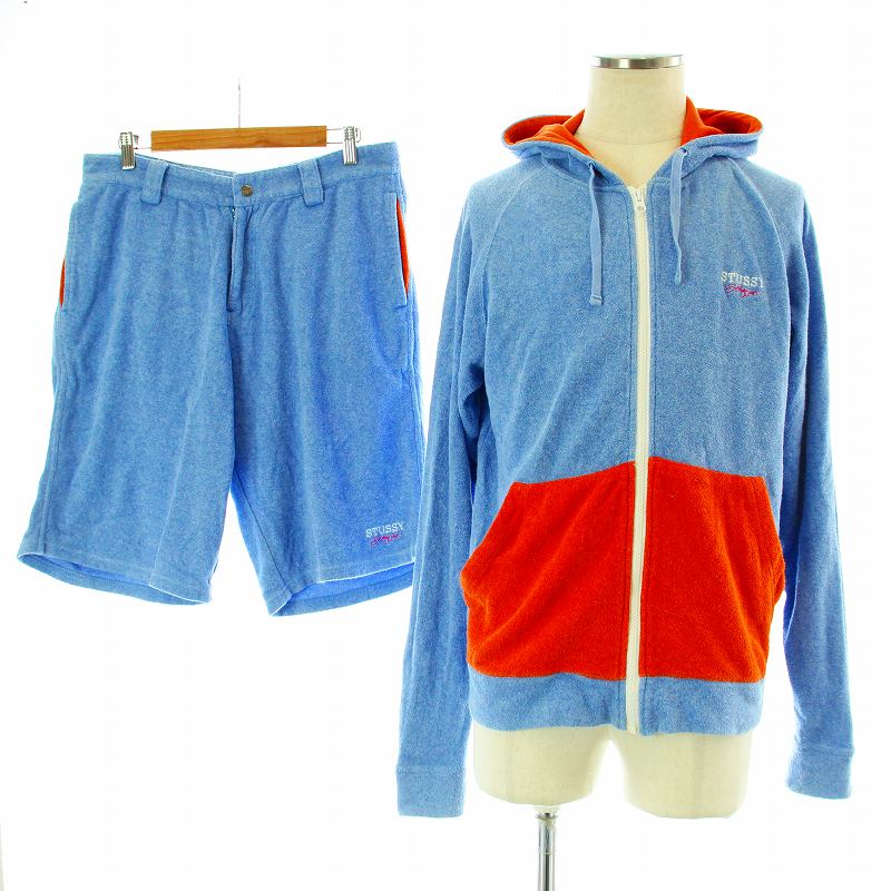 ステューシー STUSSY AUTHENTIC セットアップ 上下 パーカー 長袖 