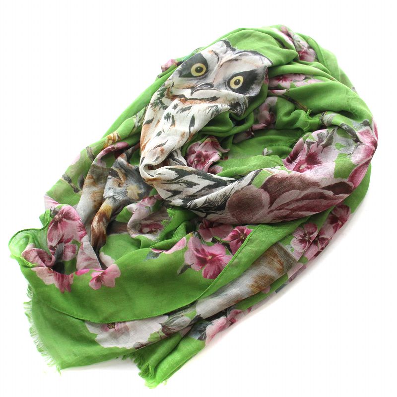 ドルチェ&ガッバーナ ドルガバ DOLCE&GABBANA ストール マフラー 花柄  