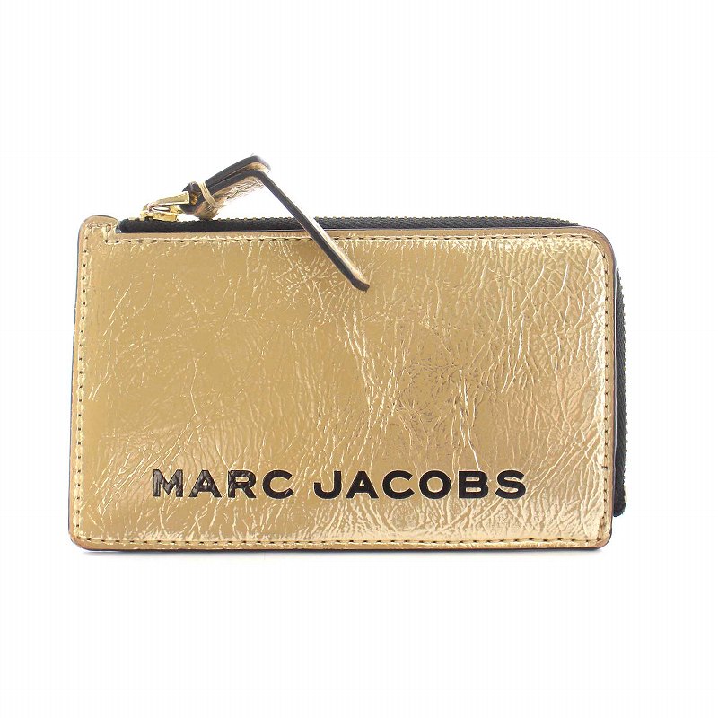 マークジェイコブス MARC JACOBS THE METALLIC SMALL TOP ZIP