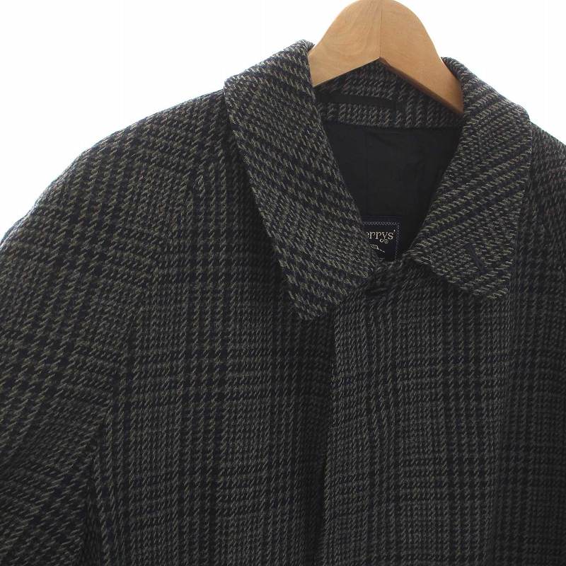 ヴィンテージ　BURBERRYS メンズコート　グレンチェック Burberrys ヴィンテージ バーバリー グレンチェック柄 ステン