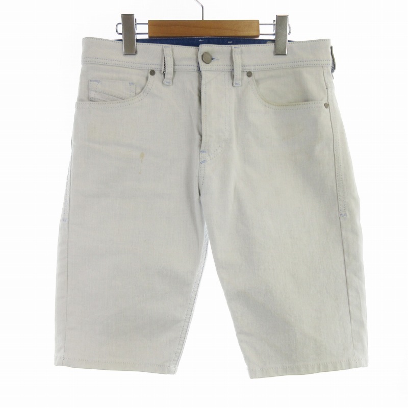 希少 ディーゼル 【DIESEL】雰囲気抜群 THOSHORT デニム ショートパンツ ヴィンテージ W36 最高級加工 ショーツ インディゴ ブリーチ  ディーゼル DIESEL THOSHORT ショートパンツ デニムパンツ ジーパン