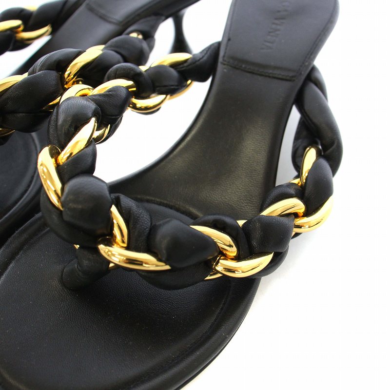 ボッテガヴェネタ BOTTEGA VENETA DOT トングサンダル チェーン