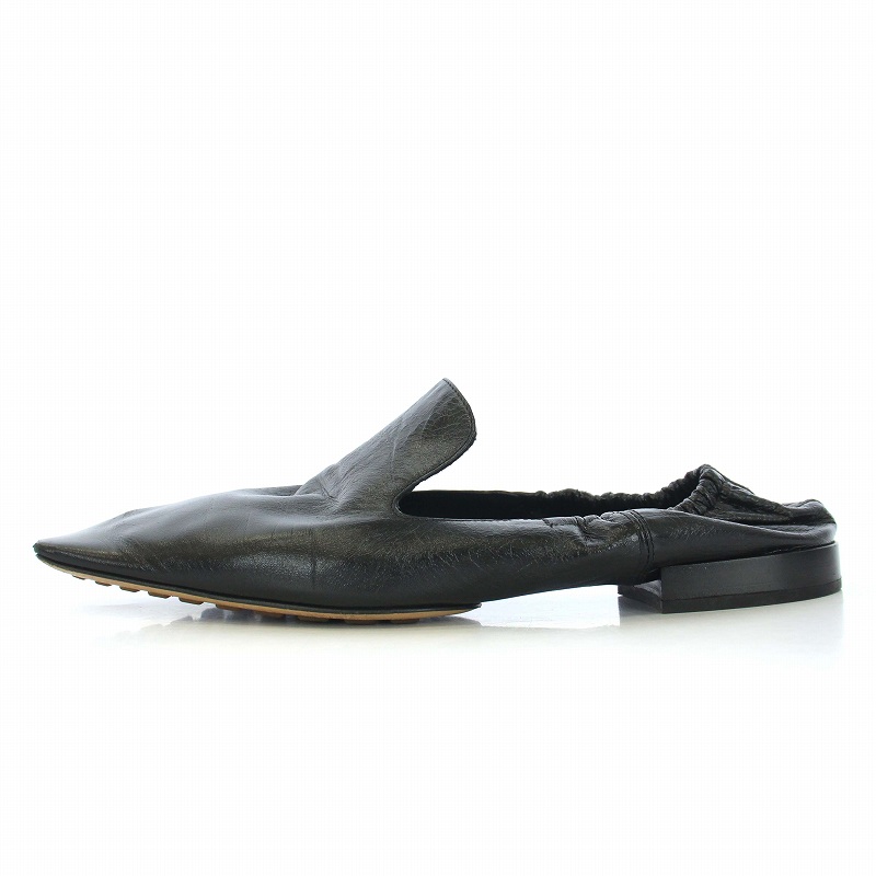 ボッテガヴェネタBOTTEGA VENETA レザースリッポン36