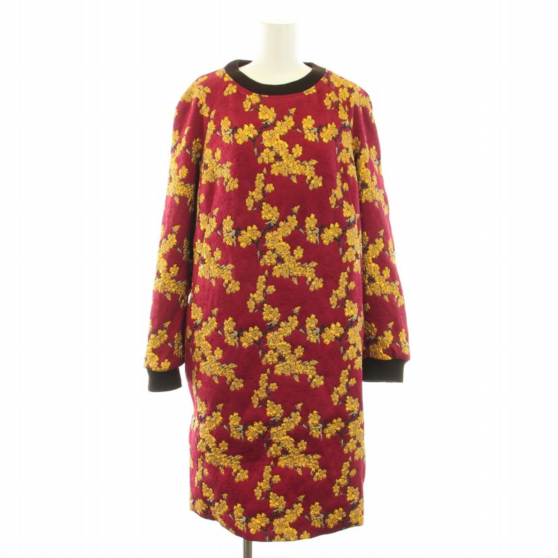 ドリスヴァンノッテン DRIES VAN NOTEN ワンピース ひざ丈 クルー 
