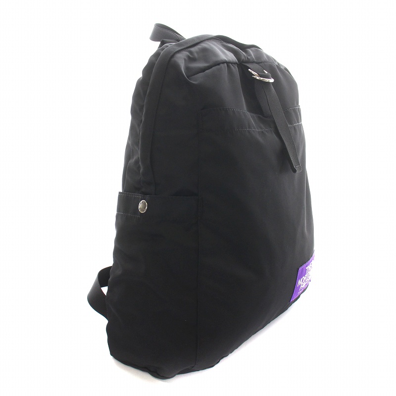 THE NORTH FACE リュック ブラック/パープル ノースフェイス パープルレーベル THE NORTH FACE PURPLE LABEL ブック