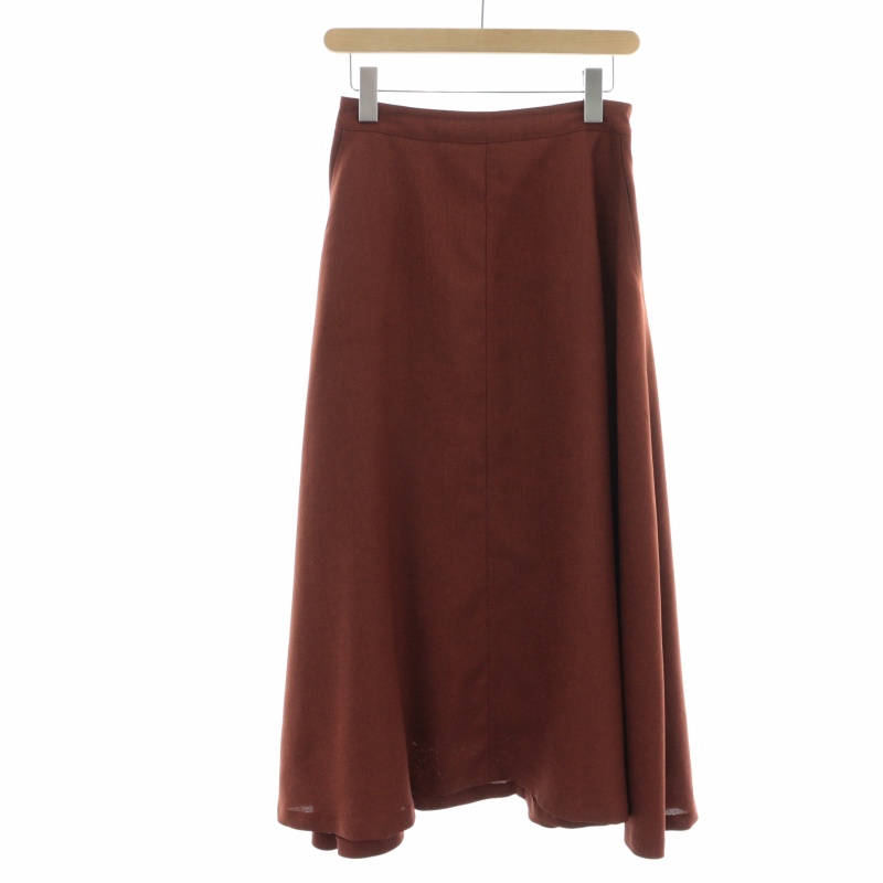 ロンハーマン Ron Herman フレアスカート ロング マキシ S 茶 ブラウン  