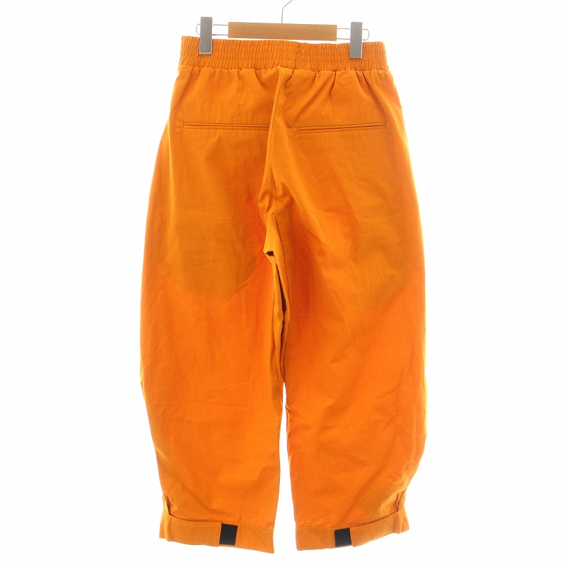 未使用品 プランシー PLAN C テーパードパンツ イージー 38 M オレンジ  