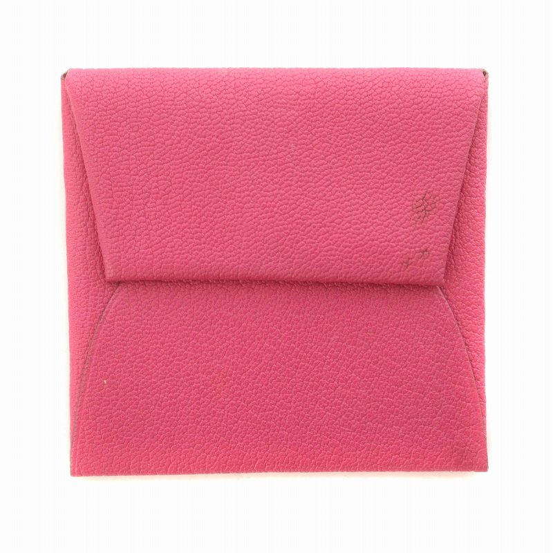 エルメス HERMES バスティア Bastia コインケース 小銭入れ レザー □M 