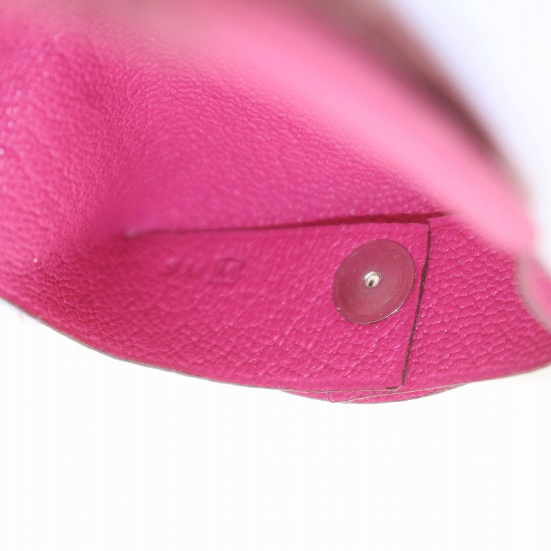 エルメス HERMES バスティア Bastia コインケース 小銭入れ レザー □M