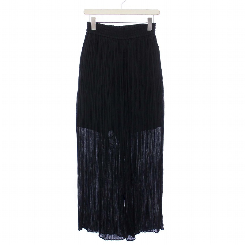 ハイク HYKE 22SS RANDOM PLEATED PANTS プリーツ ワイドパンツ 