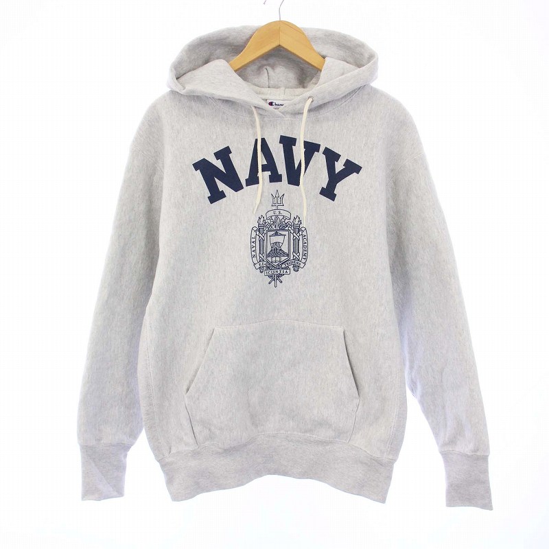 チャンピオン CHAMPION 復刻 リバースウィーブ パーカー u.s.navy 