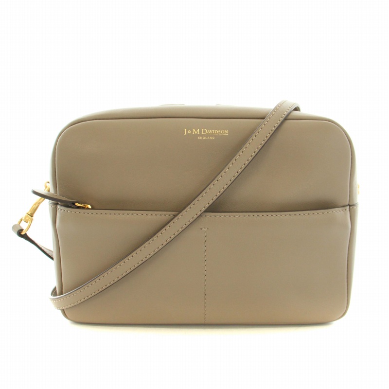 J&M DAVIDSON / GABBY/ギャビー/ショルダーバッグ/レザー/グレージュ J＆M DAVIDSON ギャビー ショルダーバッグ レザー グレージュ