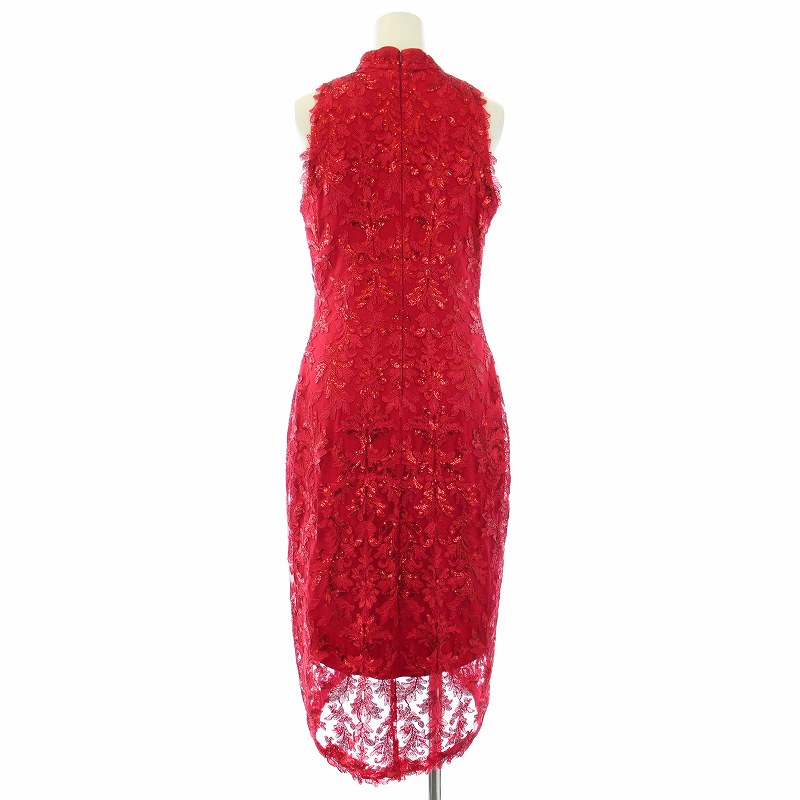 タダシショージ TADASHI SHOJI Chan Sequin Embroidered Midi Dress 