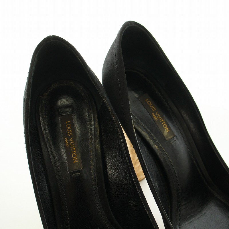 LOUIS VUITTON ルイヴィトン パンプス ハイヒール ブラック 楽天市場】未使用 ルイヴィトン LOUIS VUITTON パンプス