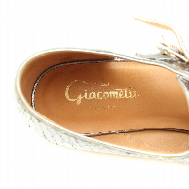 フラテッリ ジャコメッティ F.LLI Giacometti ダブルモンクサンダルズ