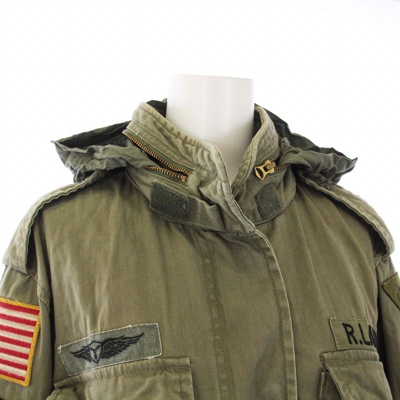 良品 DENIM&SUPPLY RALPH LAUREN M-65 XS 星条旗 ラルフローレン ラルフ デニムアンドサプライ デザイン