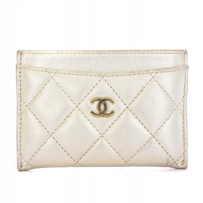 シャネル CHANEL ココマーク マトラッセ カードケース 名刺入れ  