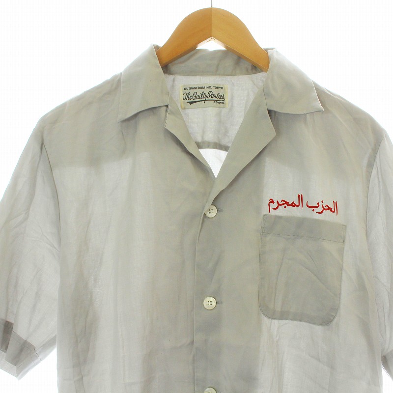 ワコマリア WACKO MARIA GUILTY PARTIES Mafia shirts マフィアシャツ  