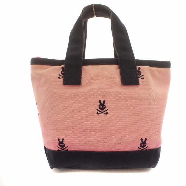 パーリーゲイツ ピンクネイビーゴルフバッグ PEARLY GATES キャディ