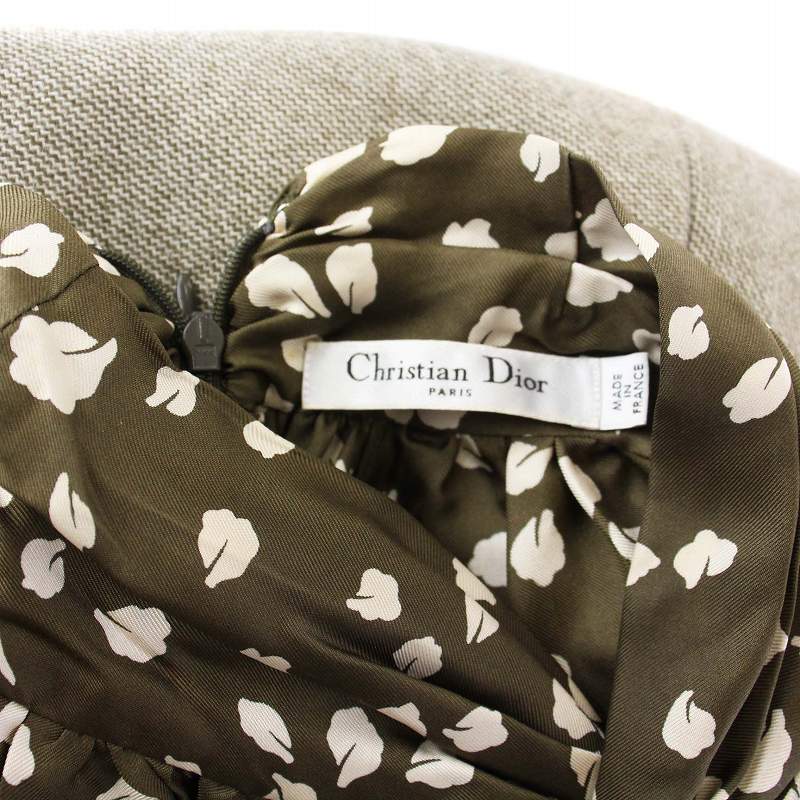 クリスチャンディオール Christian Dior ワンピース ロング 半袖