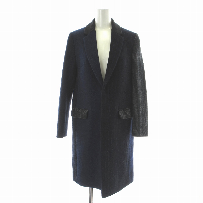 定価約5万円】BEAUTY&YOUTH ハリスツイード チェスターコート S B&Y 