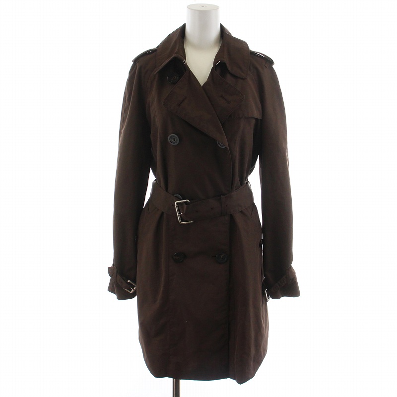 MONCLER ブラウン トレンチコート MONCLER ブラウン トレンチコート