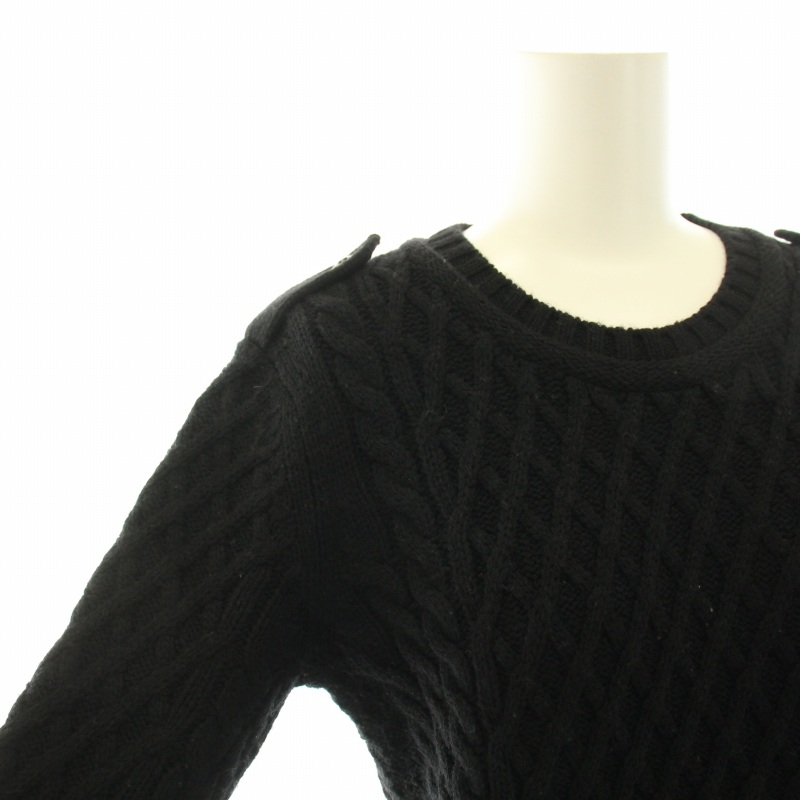 バーバリーブルーレーベル BURBERRY BLUE LABEL ニットワンピース ひざ