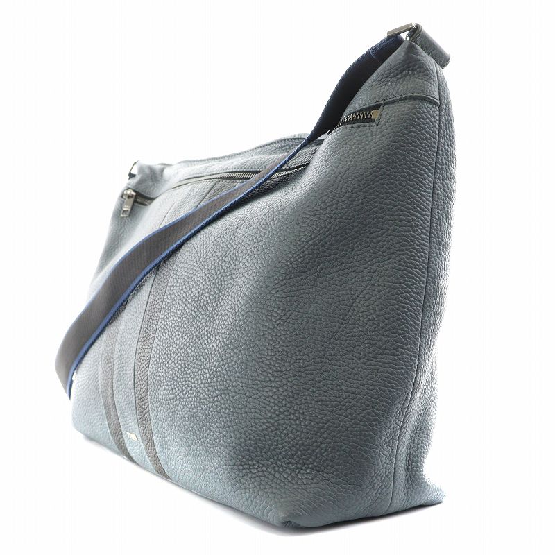 フルラ FURLA ICARO イカロ ショルダーバッグ レザー グレー 黒