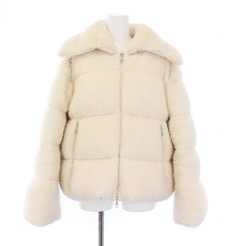 モンクレール MONCLER 22AW BARBOT ダウンジャケット フェイクファー 