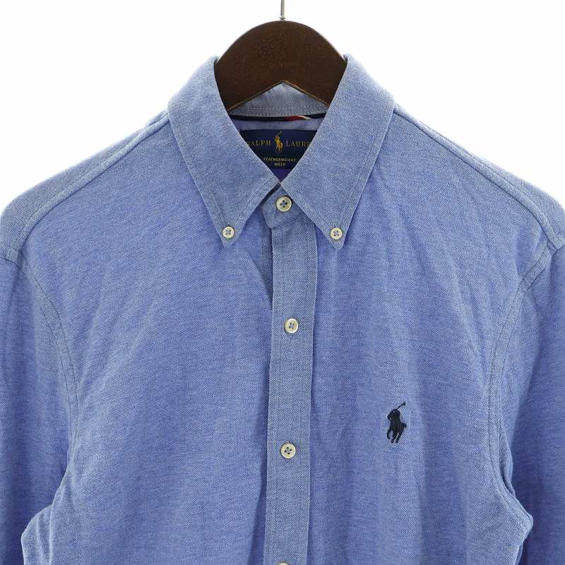 ラルフローレン RALPH LAUREN ボタンダウンシャツ 長袖 ロゴ刺繍