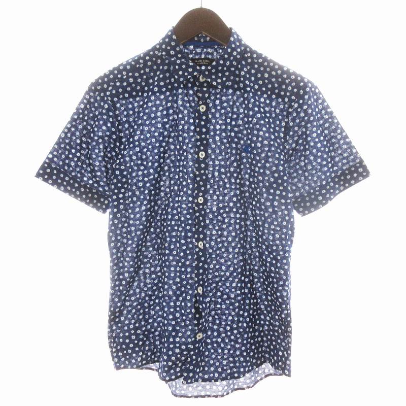 Yuki！入手困難 バーバリー ブラックレーベル 花柄 半袖 バーバリーブラックレーベル BURBERRY BLACK LABEL シャツ 半袖 花柄