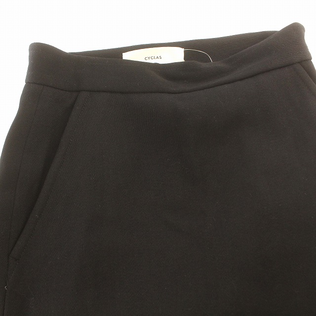 CYCLAS シクラス ウールパッチポケットスカート 黒 34 CYCLAS シクラス ウールパッチポケットスカート 黒 34 レディース