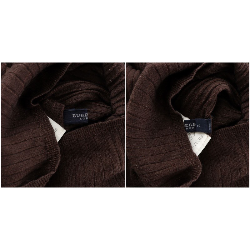 Burberry タートルネック ニット 38 ブラウン 楽天市場】バーバリー タートルの通販