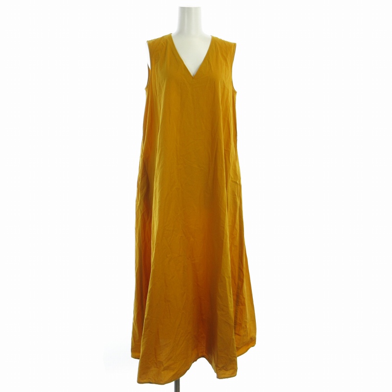 ユナイテッドアローズ UNITED ARROWS UWSC Vネックベルトワンピース  