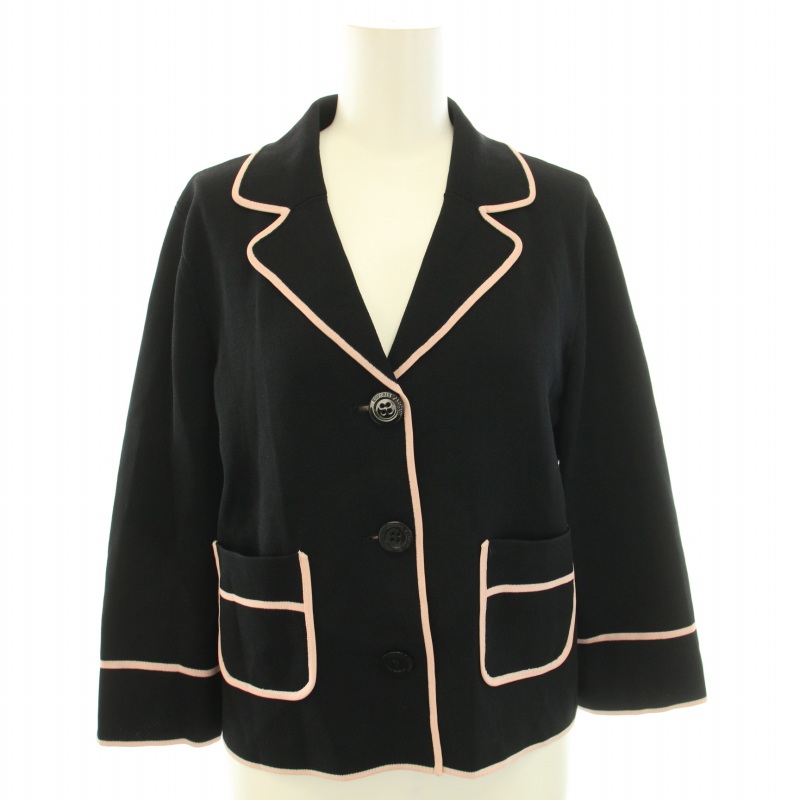 エンポリオアルマーニ EMPORIO ARMANI ニットジャケット テーラード  