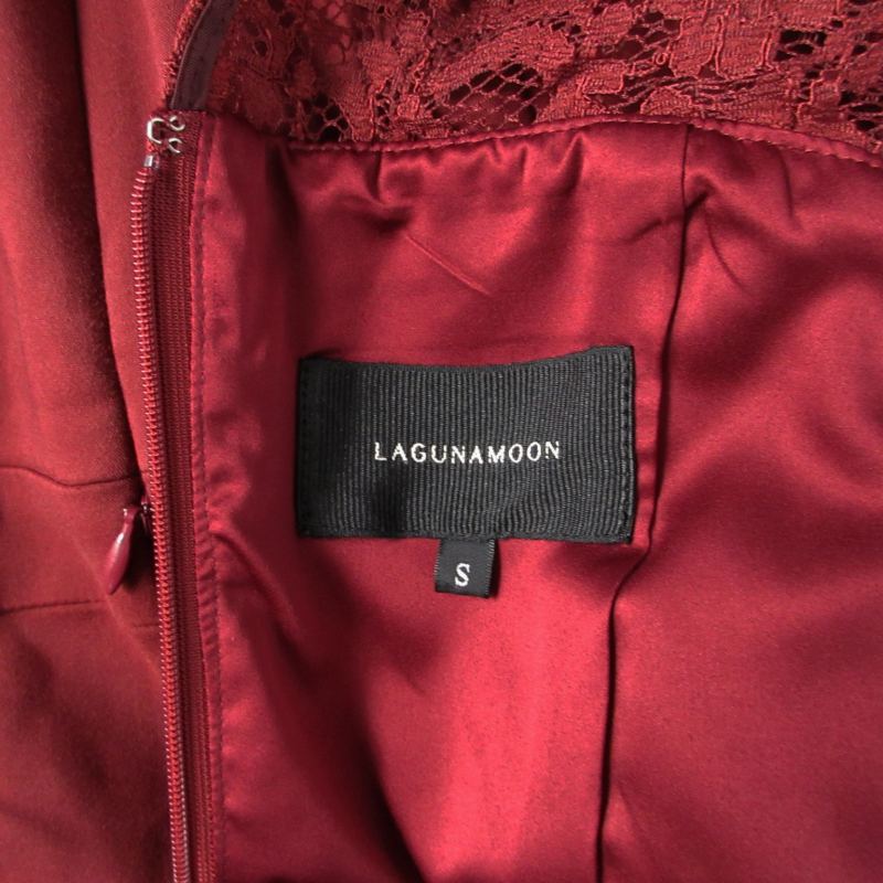 ラグナムーン LagunaMoon Gapレングススカラップドレス