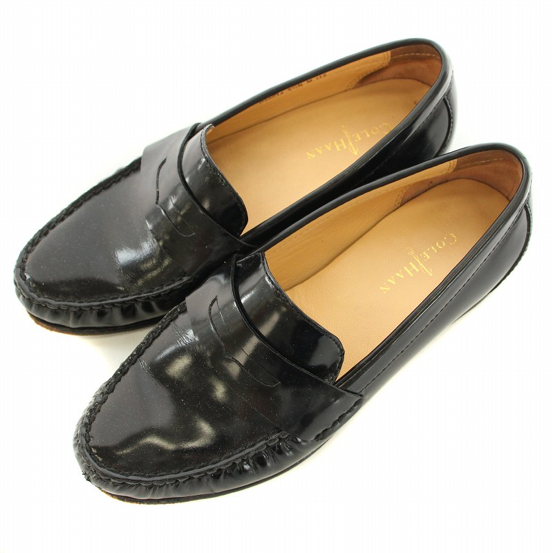 コールハーン COLE HAAN ローファー ローヒール レザー US5.5 22.5cm 