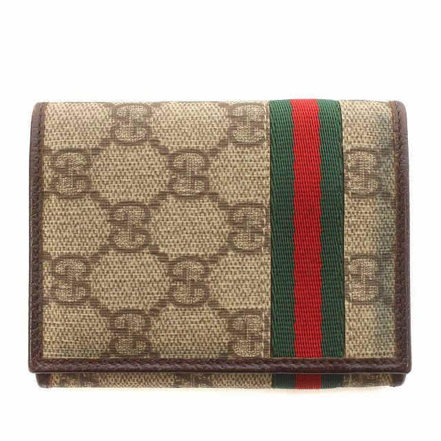 グッチ GUCCI カードケース シェリーライン GGスプリーム 名刺
