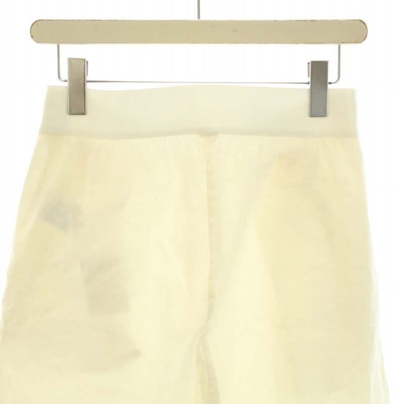 23SS 新品タックパンツ38 白