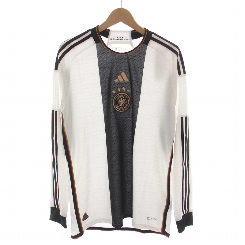 adidas - ドイツ代表　ユニフォーム　長袖　Mサイズ(インポートS) ドイツ代表 22 ホーム 長袖 ユニフォーム ADIDAS ワールドカップ