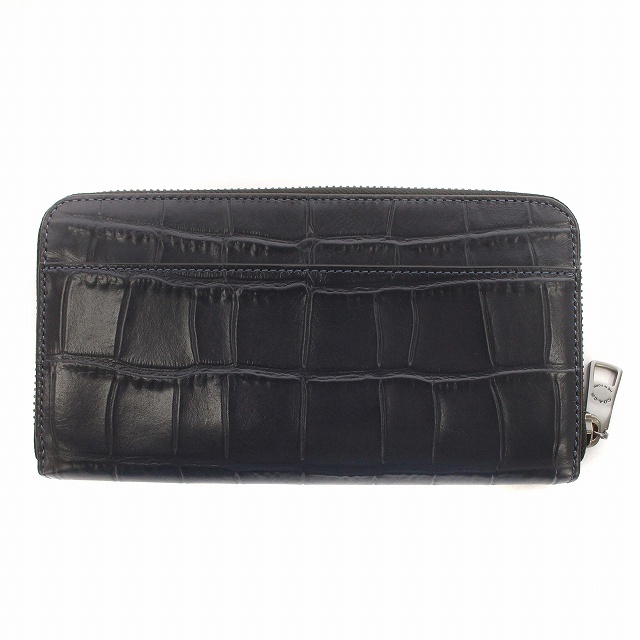 COACH【コーチ】F52424 ラウンドファスナー長財布クロコ調の型押しレザー コーチCOACH ラウンドファスナークロコ型押し 長財布 COACHコーチ