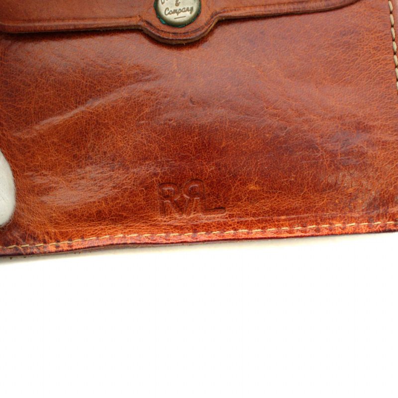 RRL ダブルアールエル コンチョウォレット 三つ折り財布 レザー