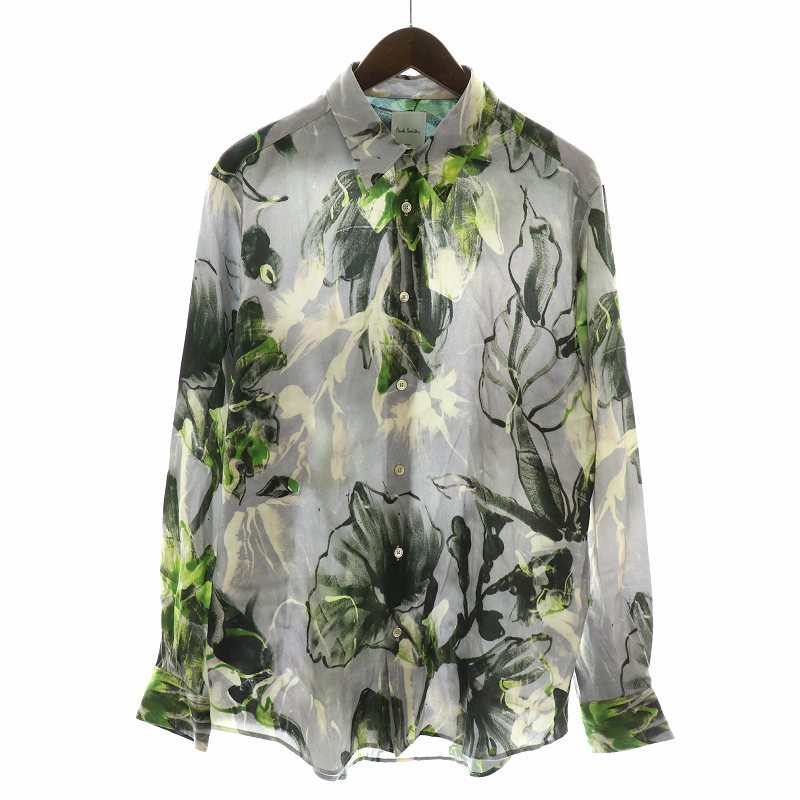 Paul Smith Painted Leafシャツ長袖シャツ L ポールスミス 【公式通販】