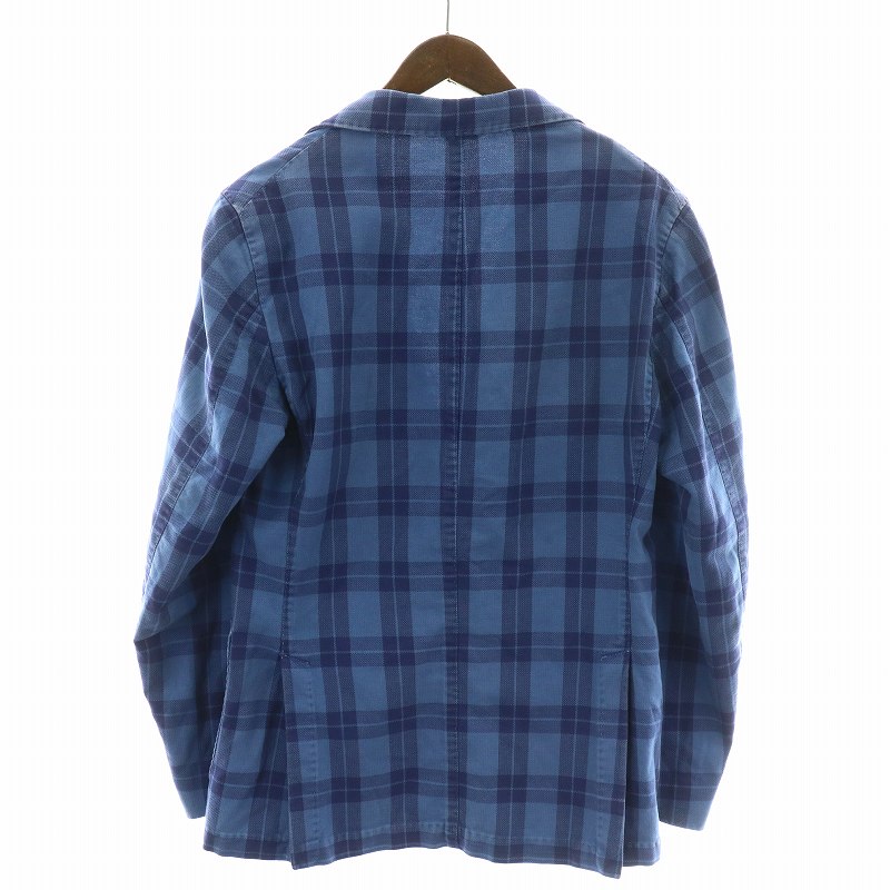 エルビーエム1911 L.B.M.1911 テーラードジャケット シングル チェック