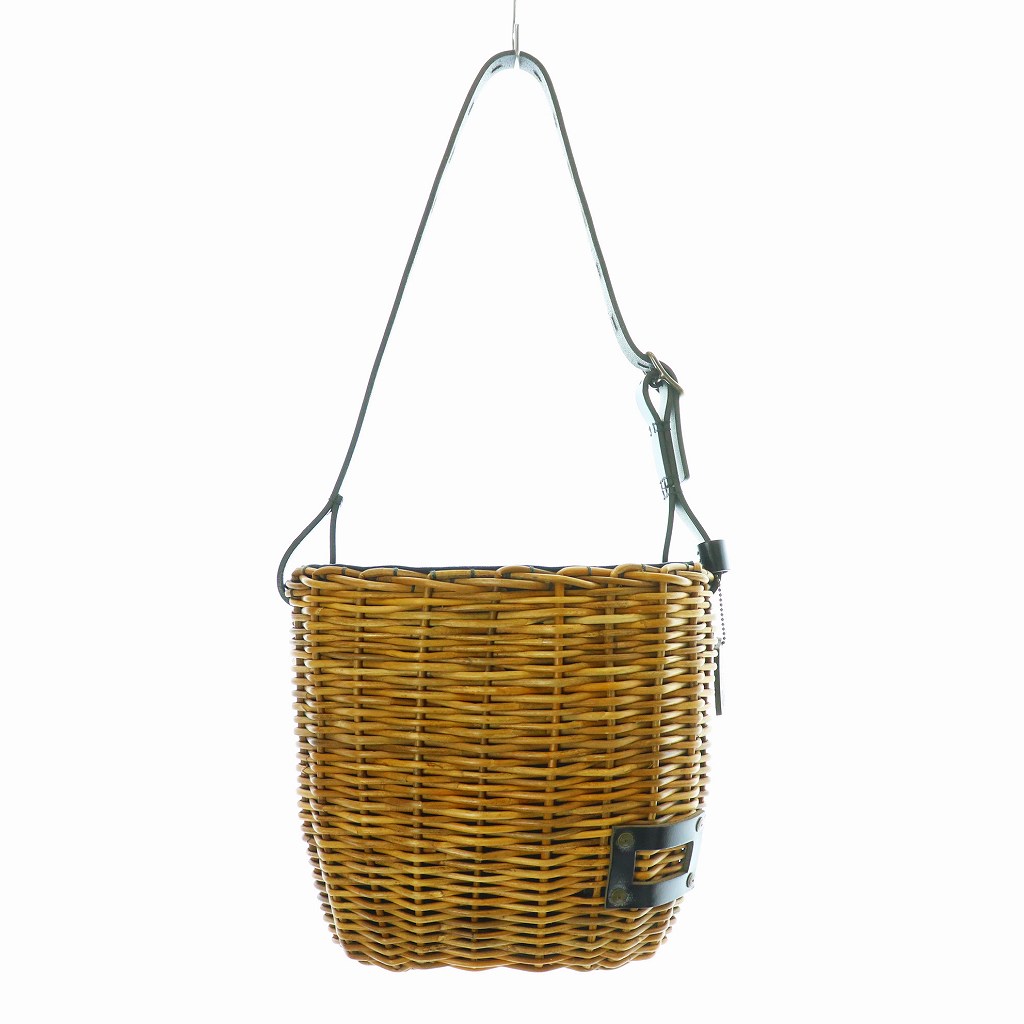 エバゴス EBAGOS かごバッグ バスケット ワンショルダー ミニミラー  