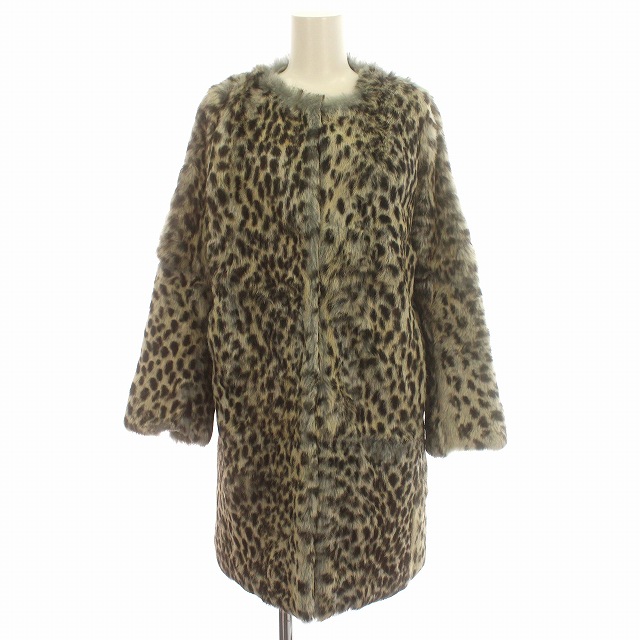 ヒステリックグラマー HYSTERIC GLAMOUR 毛皮コート ラビットファー 