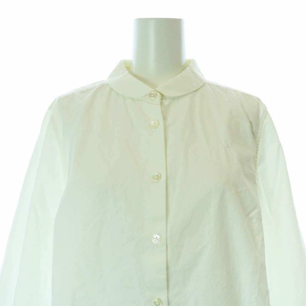 ミナペルホネン choucho 丸襟ブラウス サイズ40 新品タグつき ミナ